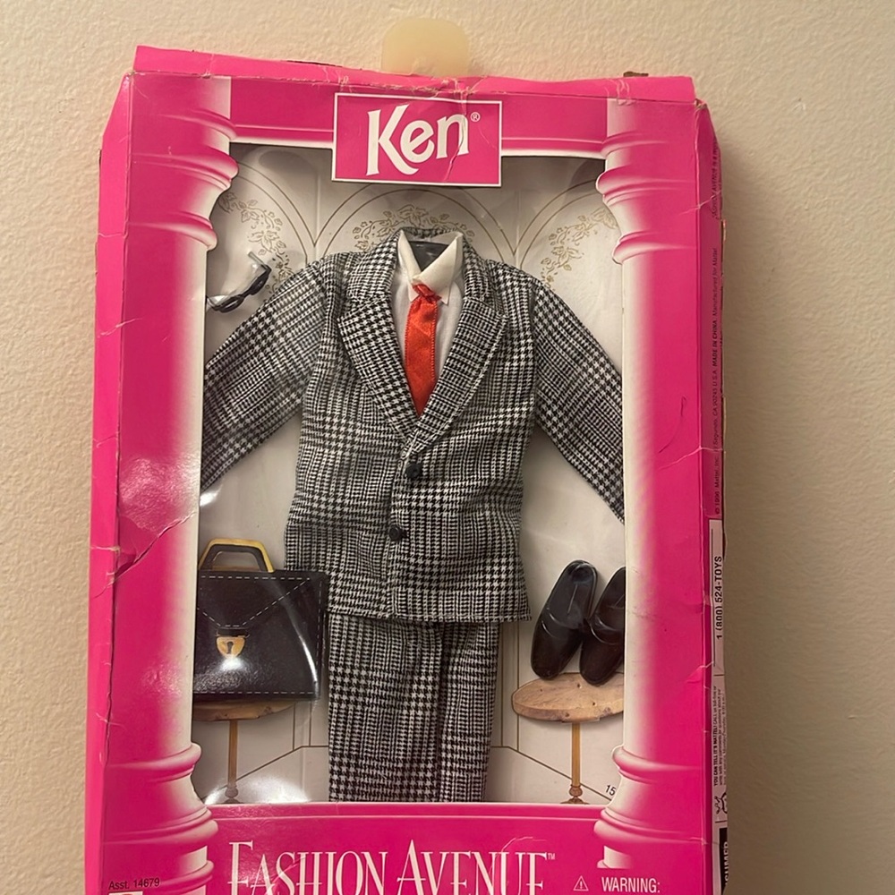 Vintage Mattel Barbie Ken Fashion Avenue Set